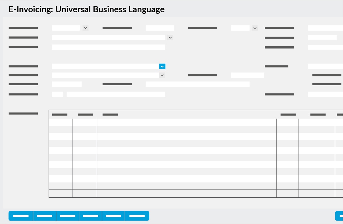 Universal Business Language (UBL)