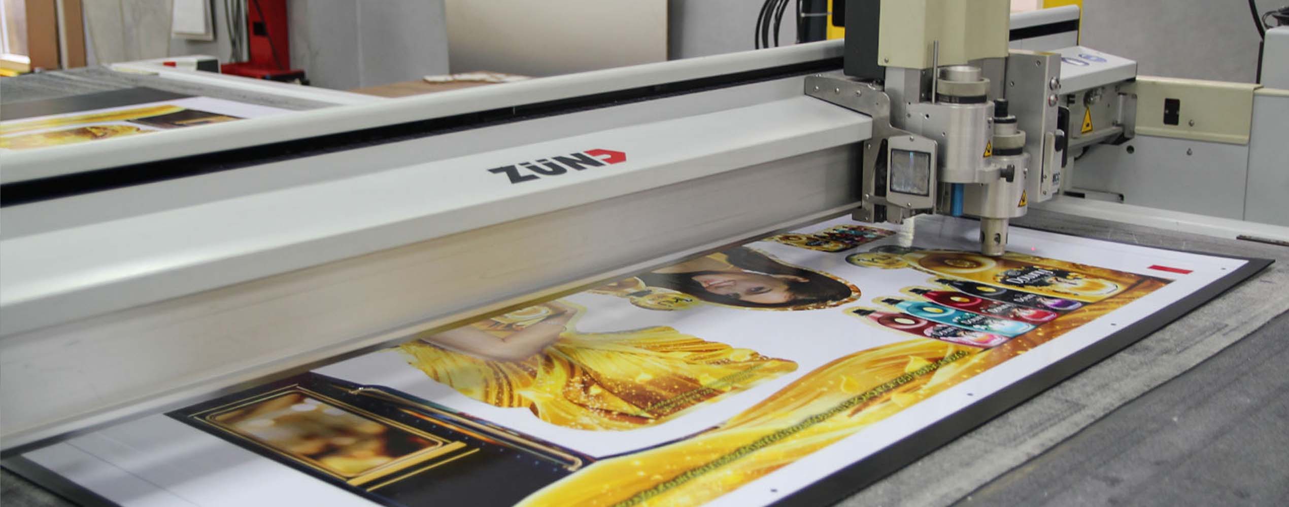 How do you calculate the finishing cost of your large format print?