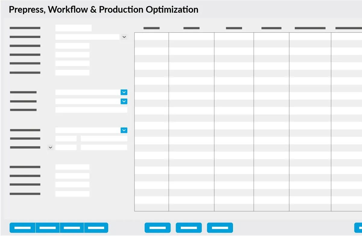 Workflowoptimalisering voor prepress, productie en afwerking