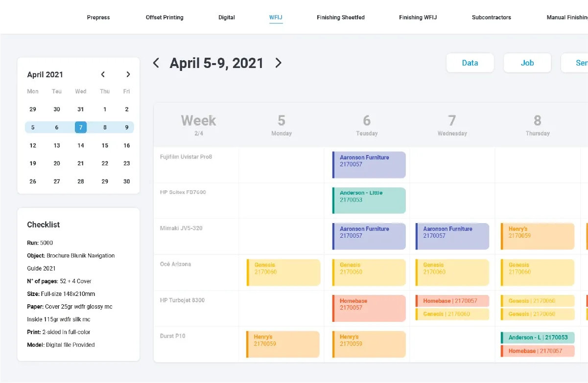 Planningsoptimalisering van Machines en Medewerkers