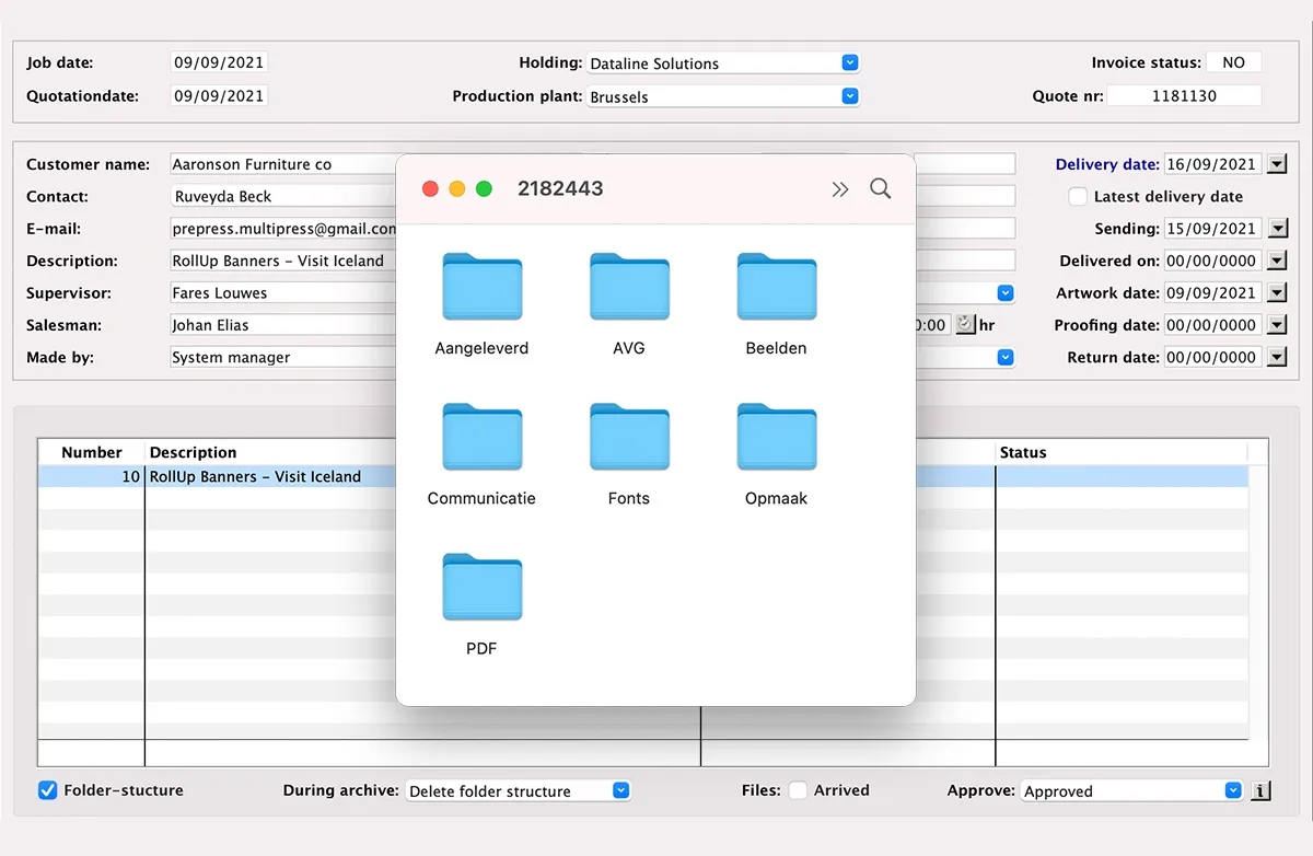 Document management in MultiPress