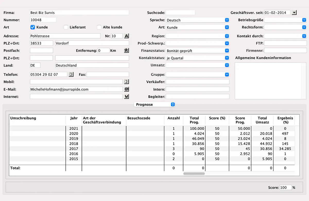 Prospecting und Akquisition in MultiPress