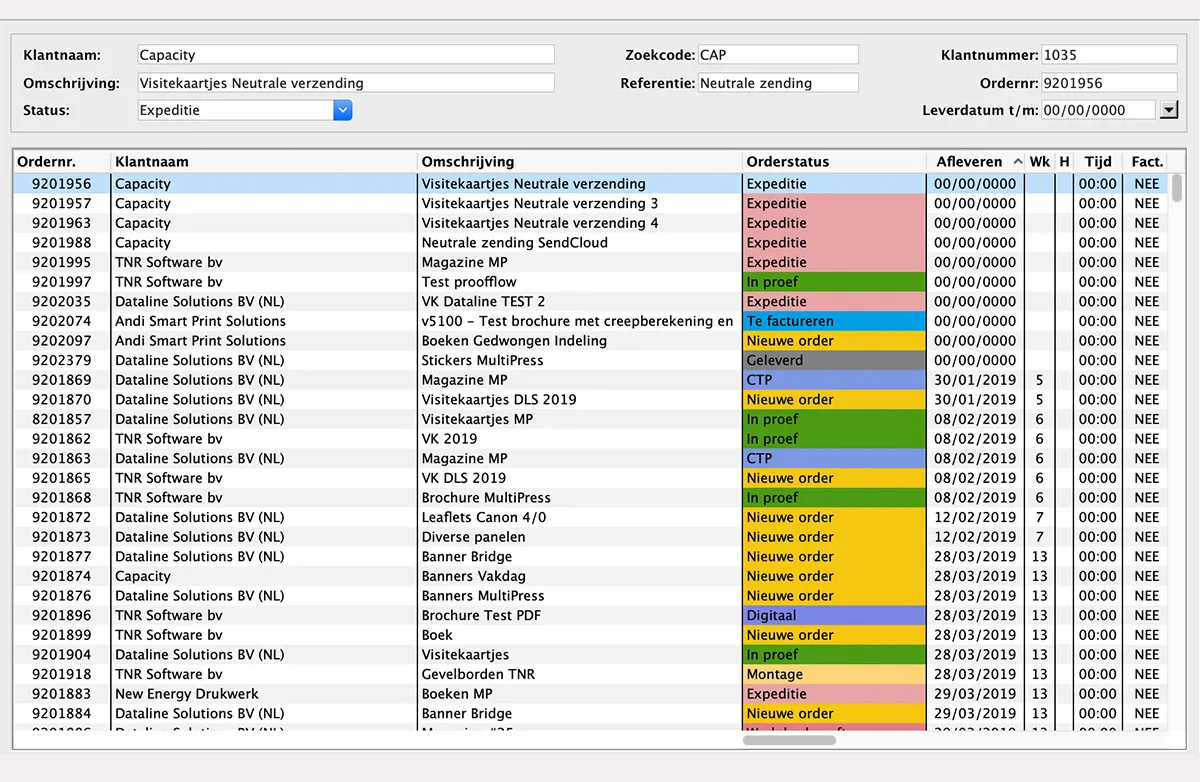 Proces & voortgangscontrole in MultiPress