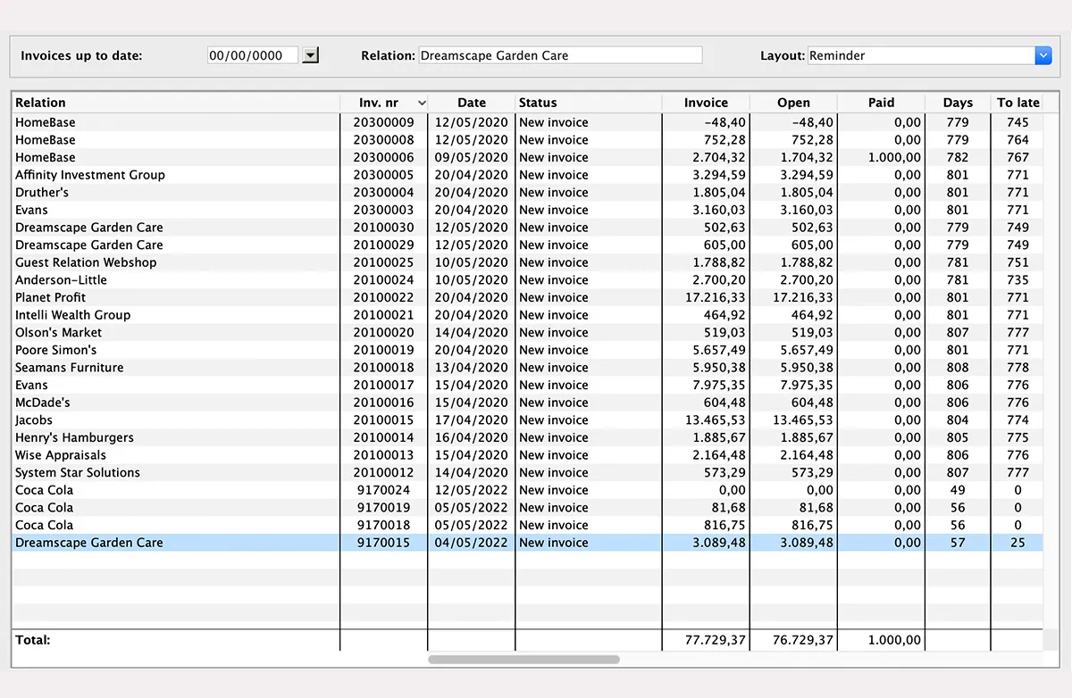 Payment Reminders in MultiPress