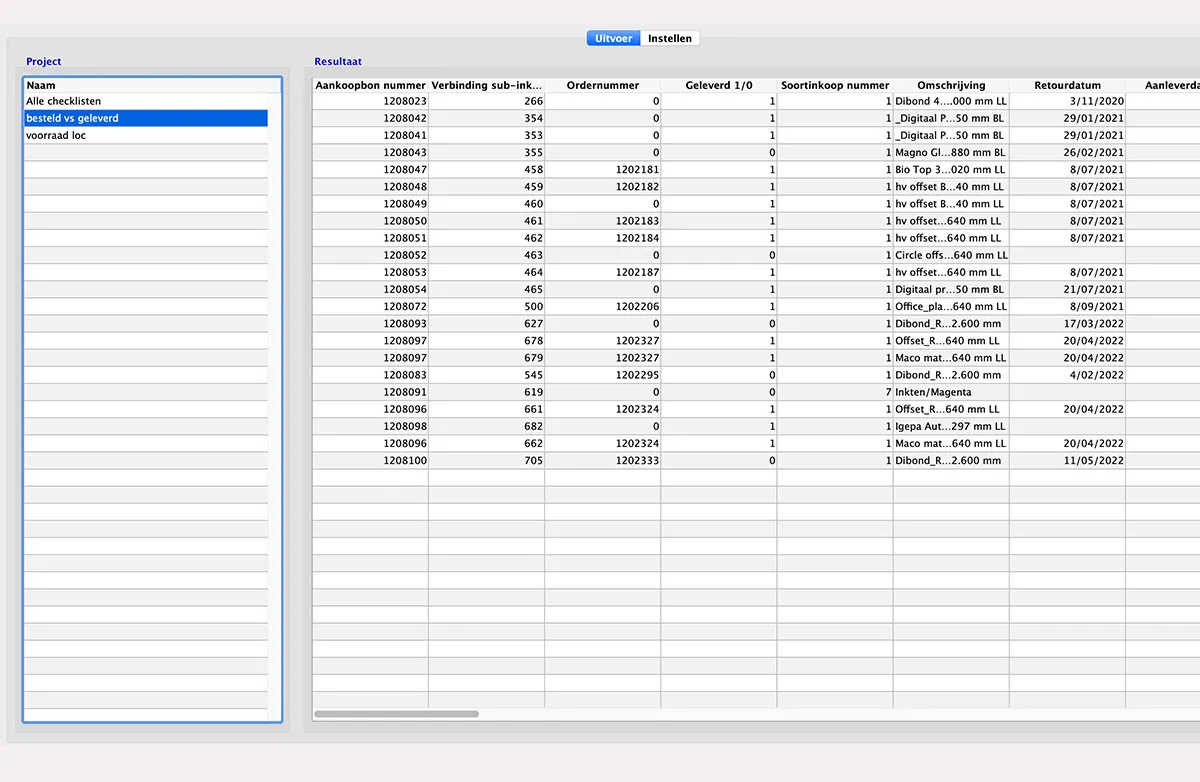 Rapportgenerator in MultiPress