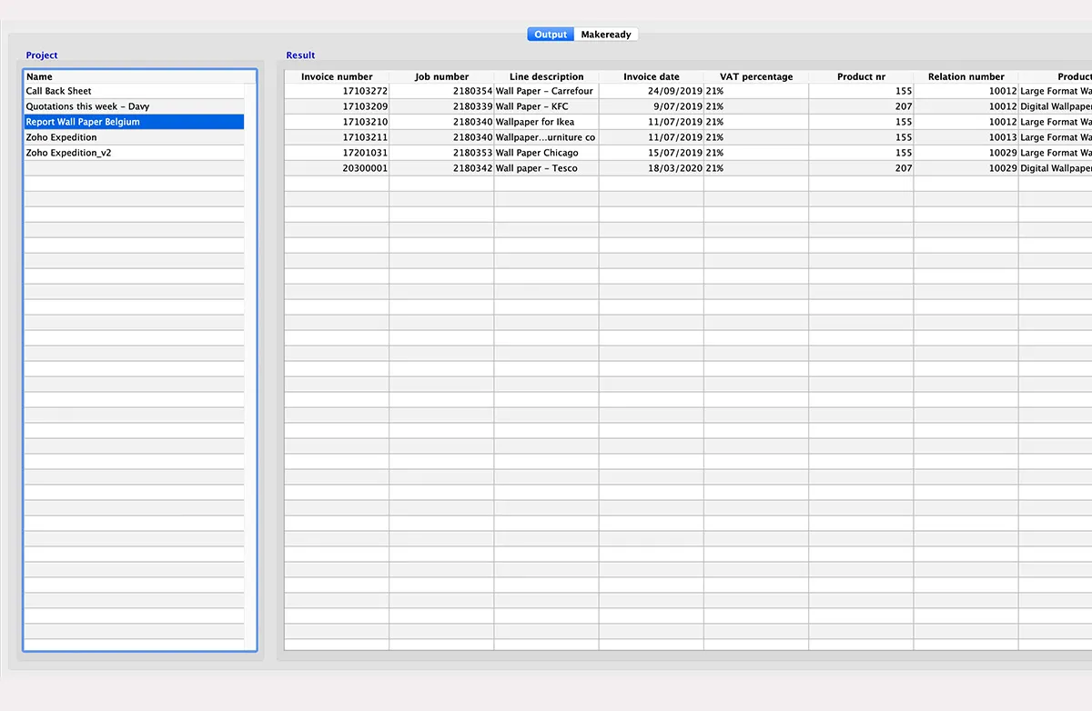 Report Generator in MultiPress