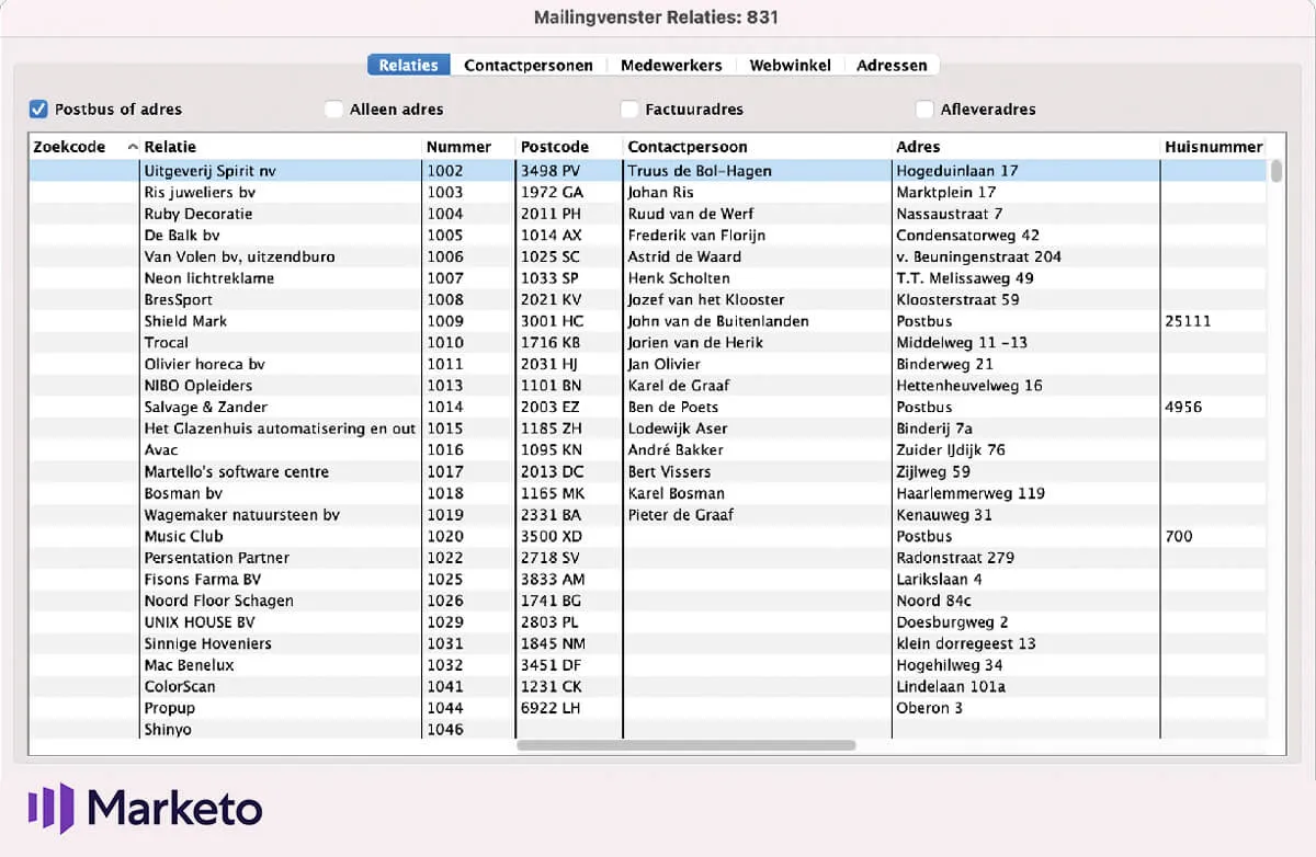 Marketo Integration - Multipress