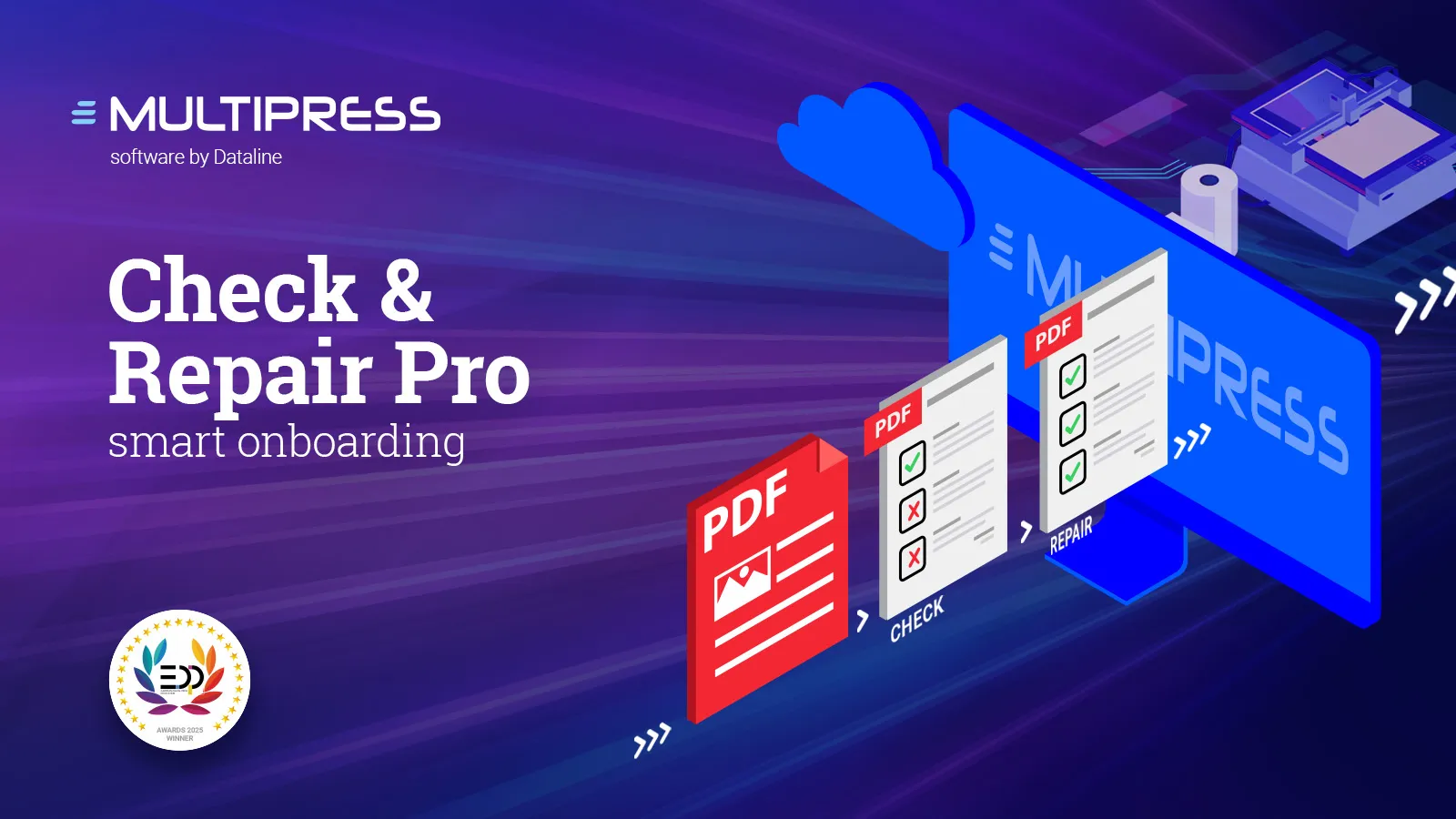 MultiPress Check & Repair Pro wins EDP Award 2025