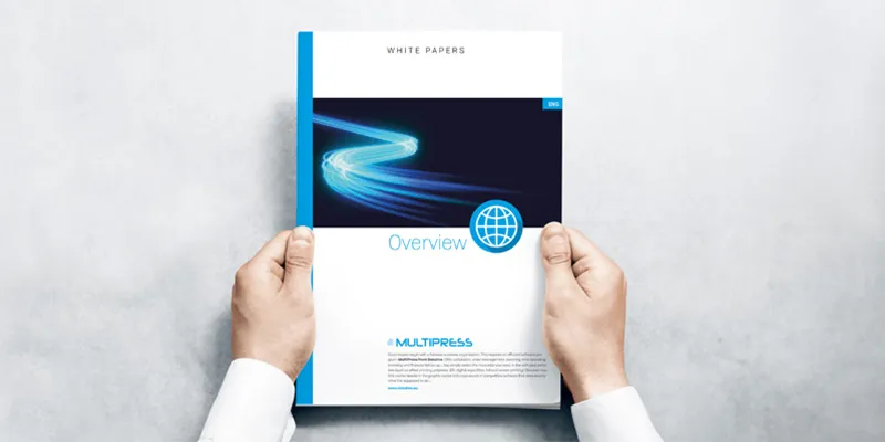 Livre blanc MultiPress pour la production graphique