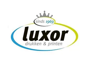 Logo Drukkerij Luxor