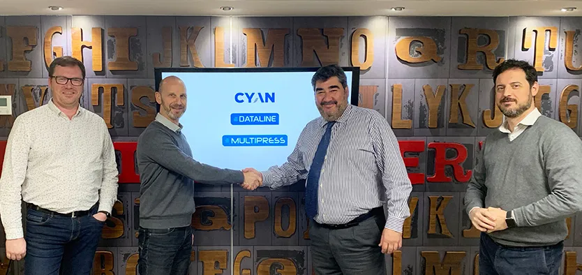 Dataline firma un acuerdo de colaboración en España con Cyan.